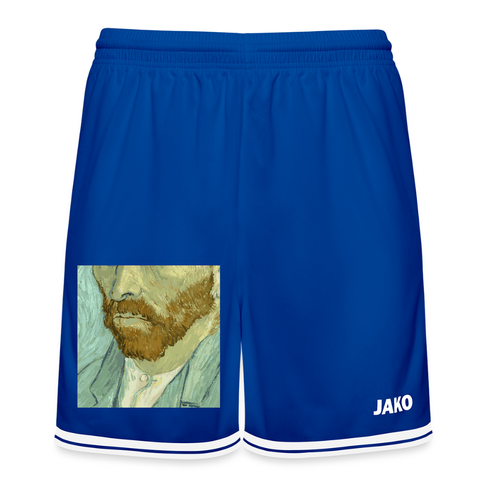 JAKO basketbalshort Center 2.0 - royal/wit