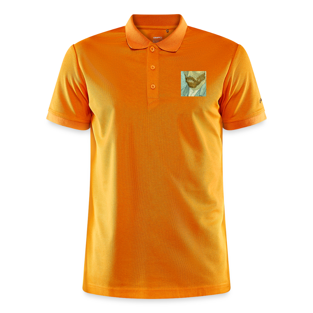 CRAFT Core Unify polo - lichtoranje gemêleerd