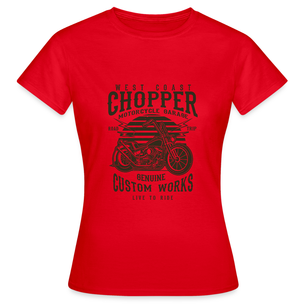 Vrouwen T-shirt - rood