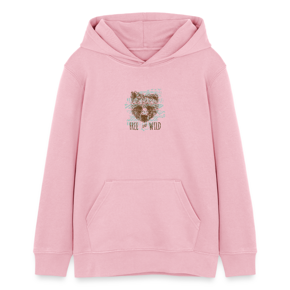 Stanley/Stella Tiener bio-hoodie Mini Cruiser - lichtroze