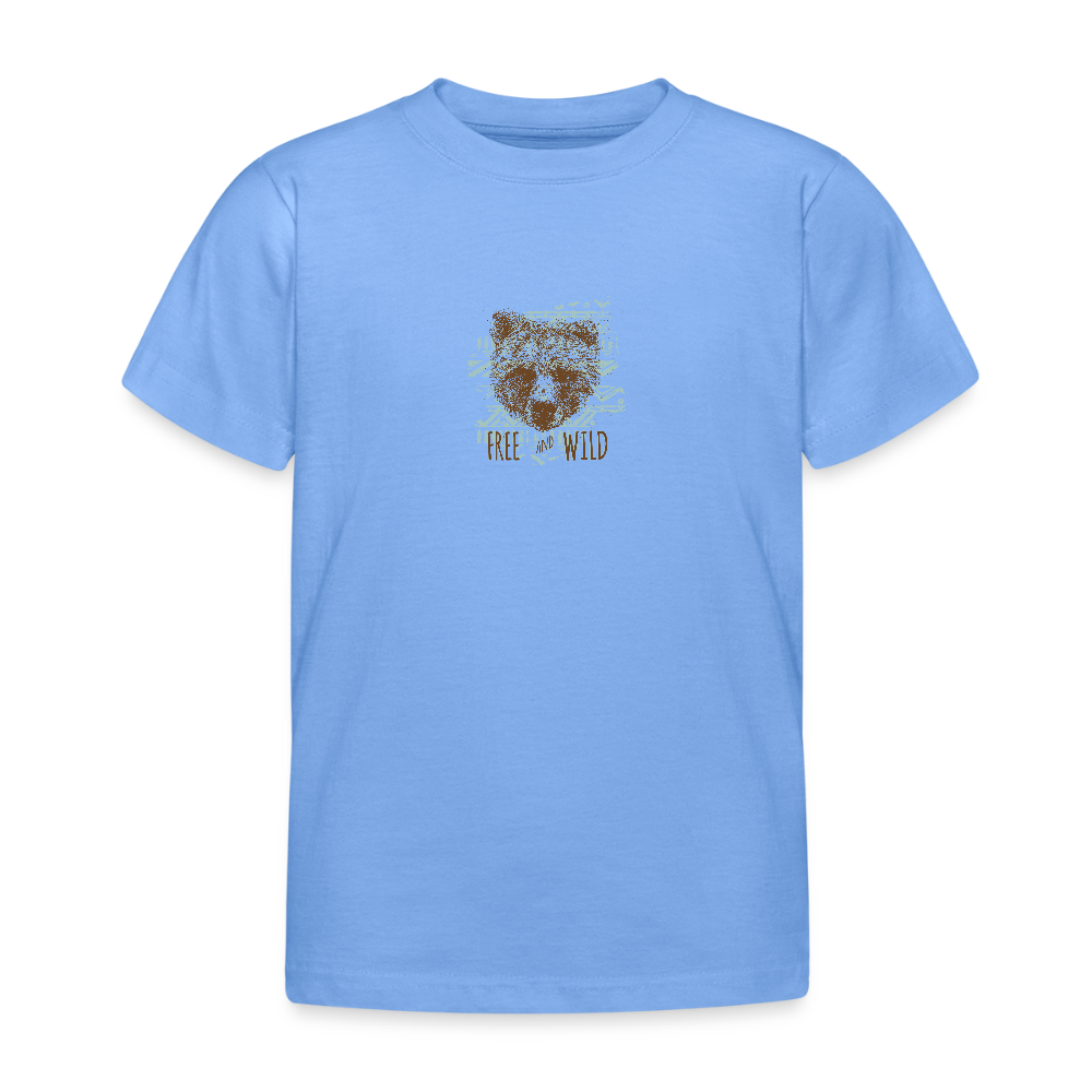 Kinderen T-shirt - hemelsblauw