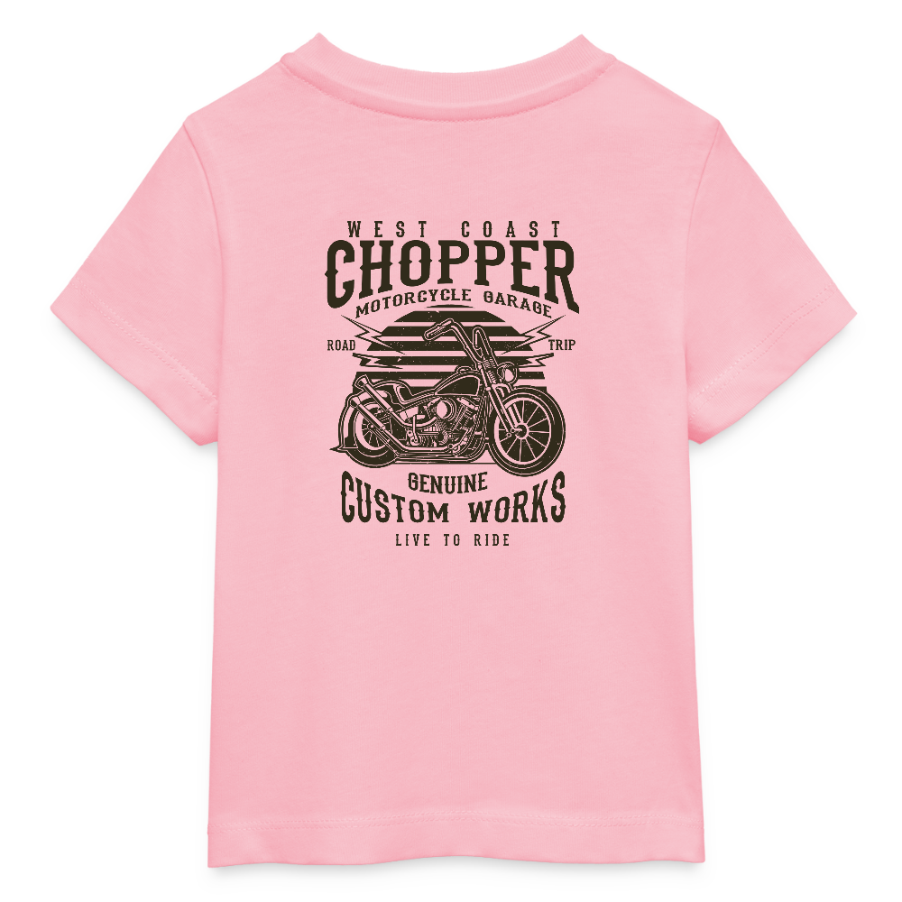 Stanley/Stella baby bio-T-shirt BABY CREATOR - lichtroze