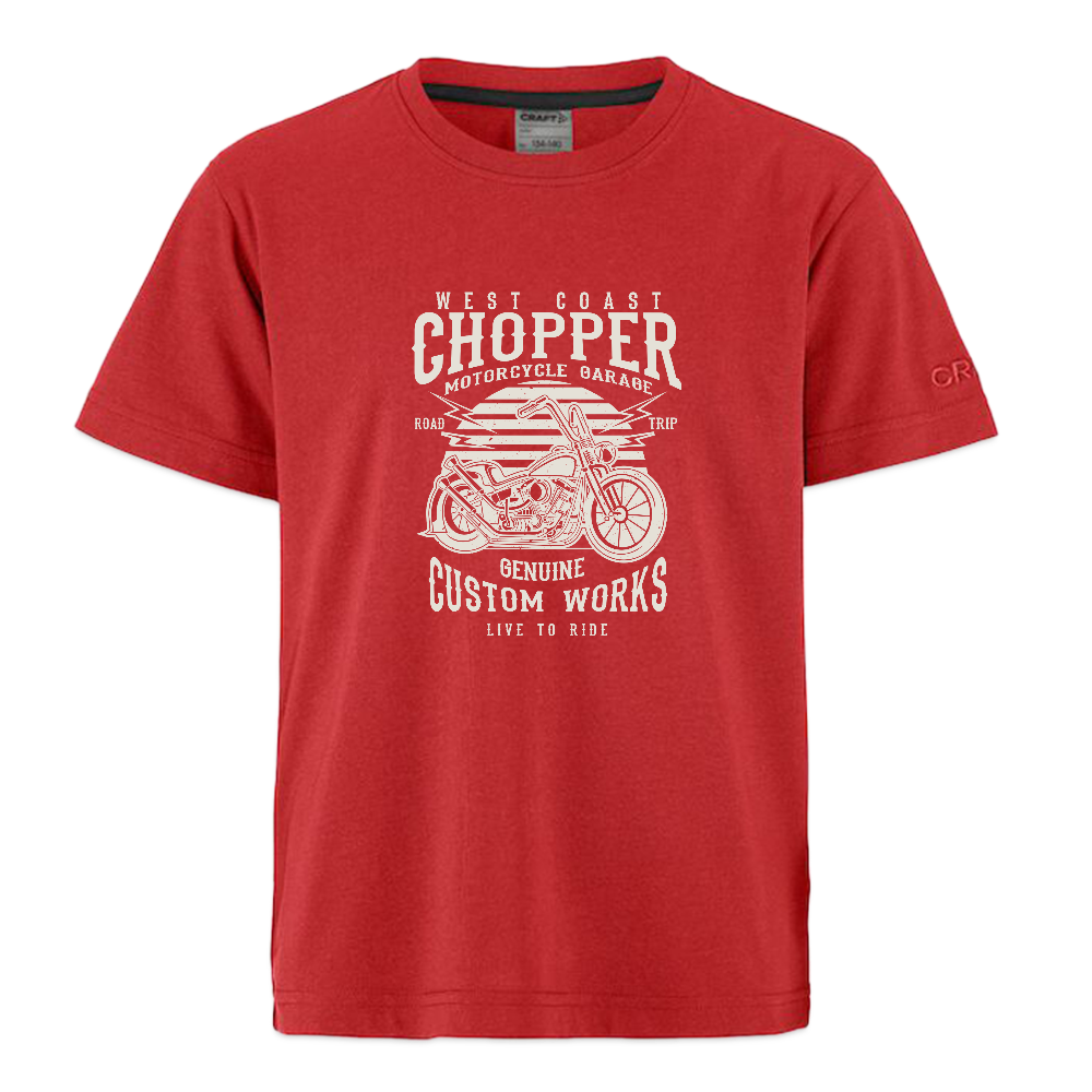 CRAFT Community 2.0 tieners T-shirt - rood
