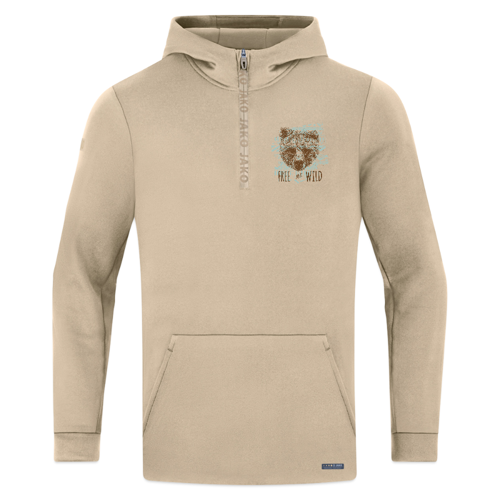 JAKO Ziphoodie Pro Casual - beige