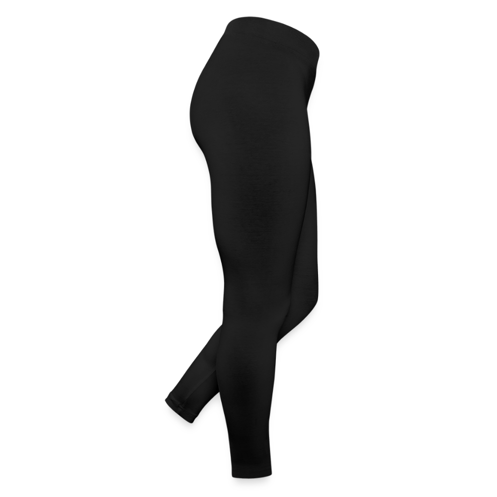 Vrouwen jersey legging - zwart