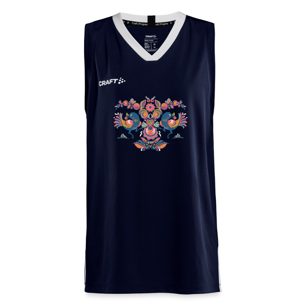 CRAFT Progress teenager basketbalshirt - navy