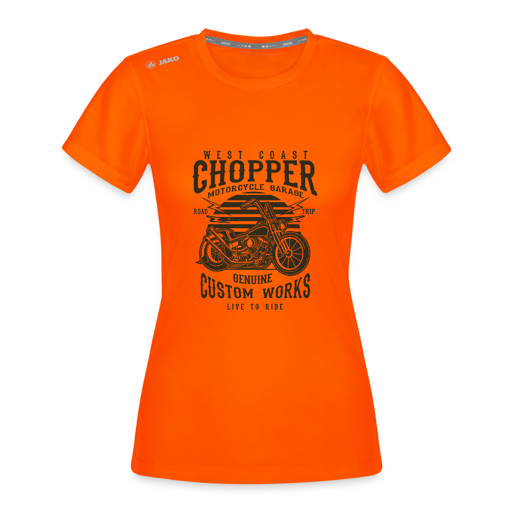 JAKO Vrouwen T-shirt Run 2.0 - neonoranje