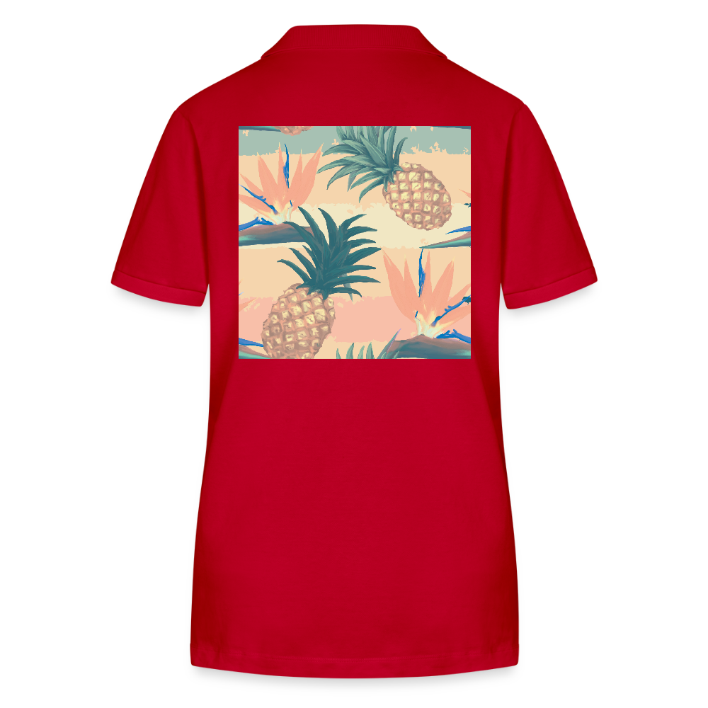 Stanley/Stella Vrouwen bio poloshirt ELLISER - rood