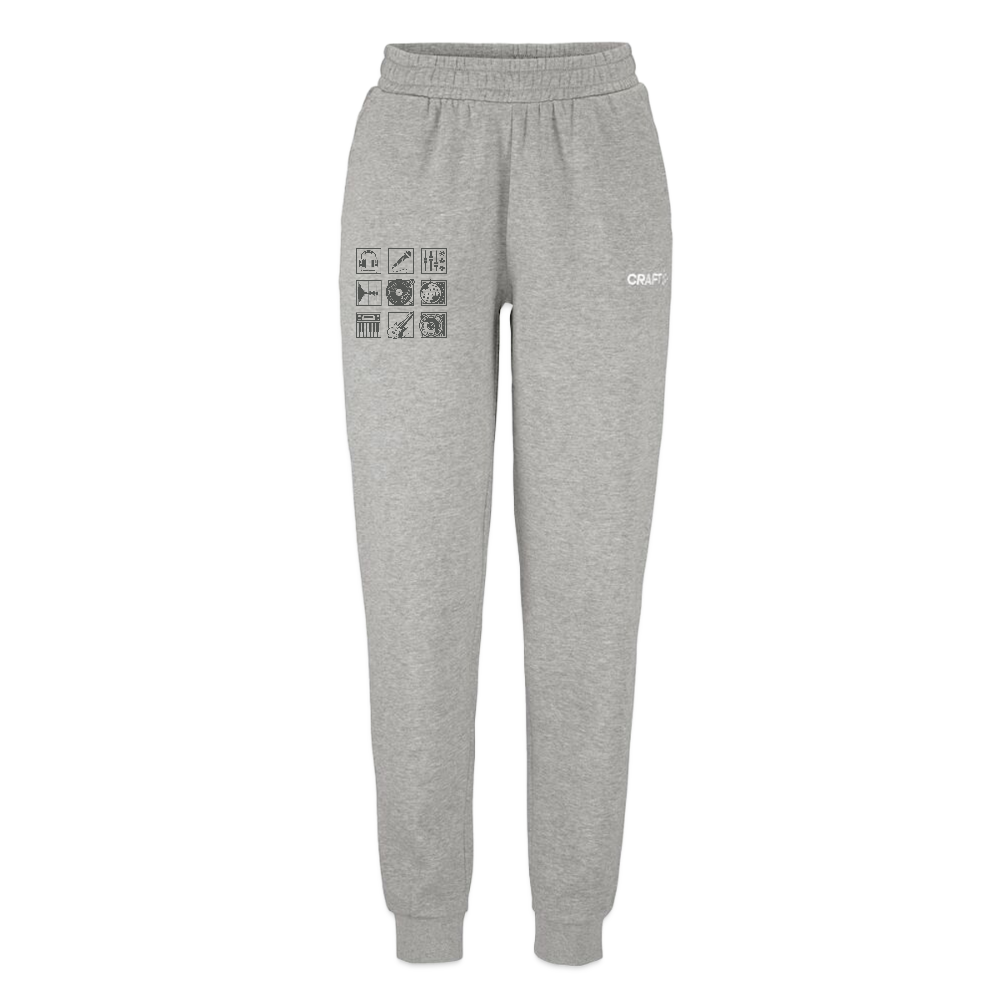 CRAFT Community 2.0 vrouwen sweatbroek - grijs gemêleerd
