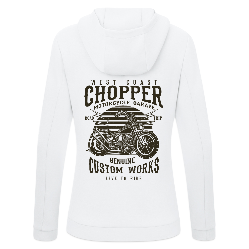 JAKO Vrouwen ziphoodie Pro Casual - wit