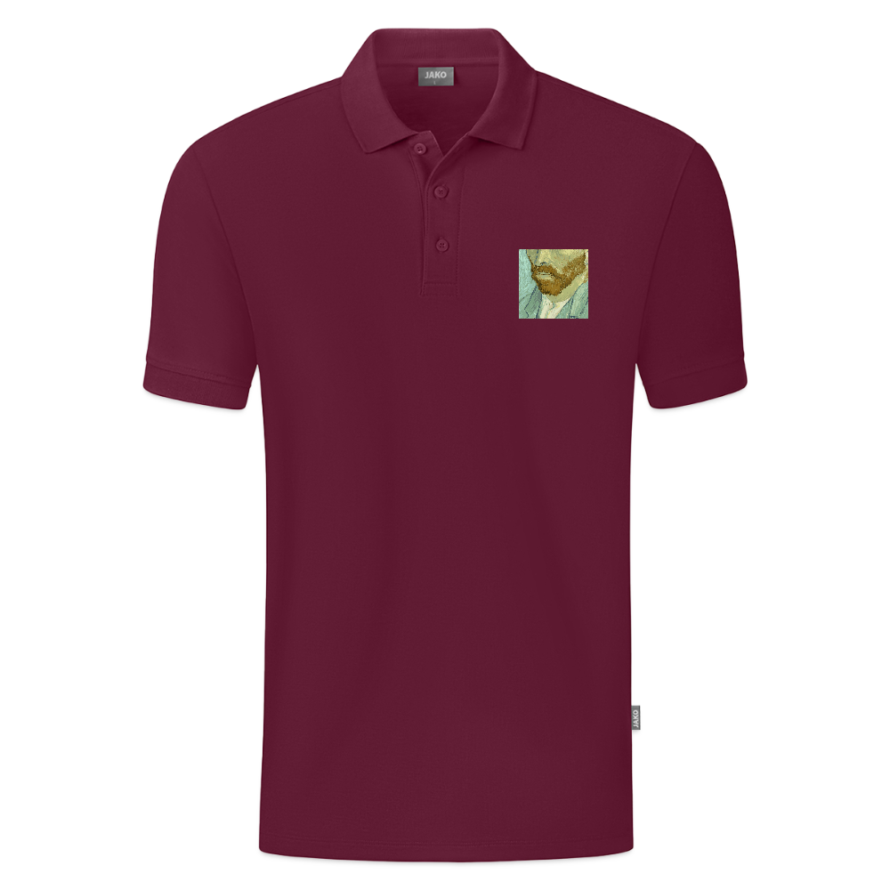 JAKO Kinderpolo Organic - wijnrood