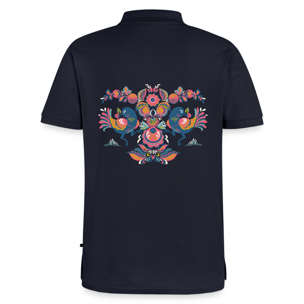 Mannen Premium Bio Poloshirt - navy