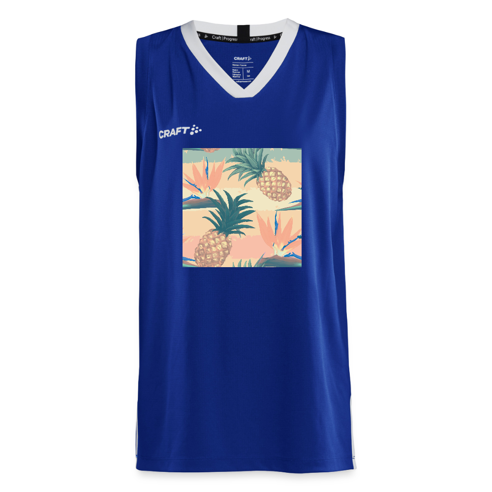 CRAFT Progress teenager basketbalshirt - koningsblauw