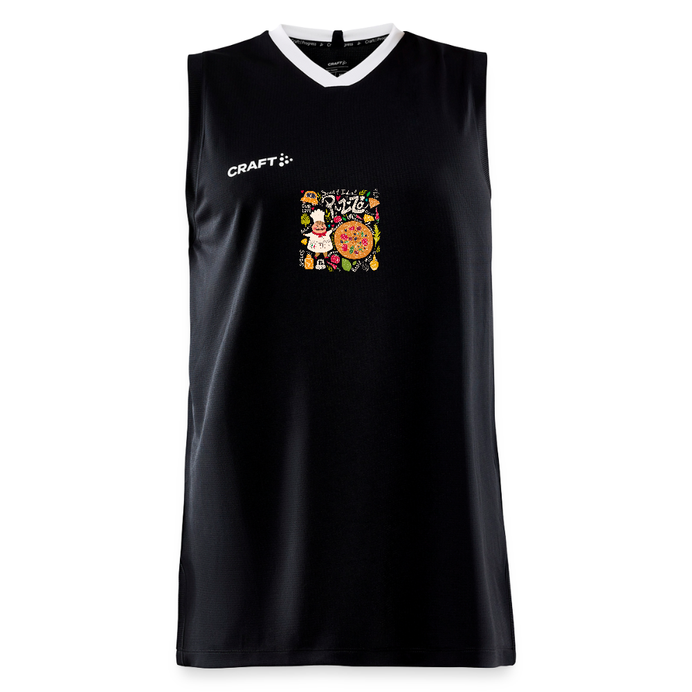 CRAFT Progress kinder-basketbalshirt - zwart