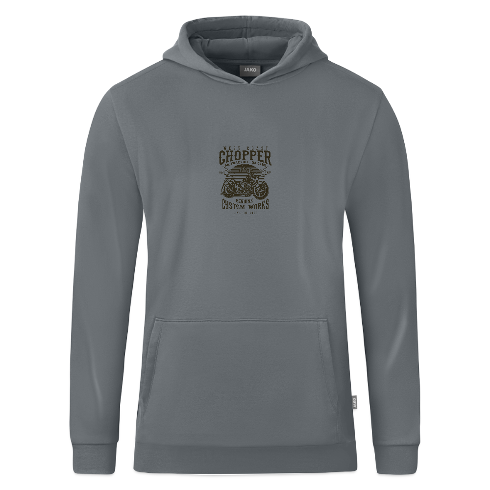 JAKO Kinderhoodie Organic - grijs