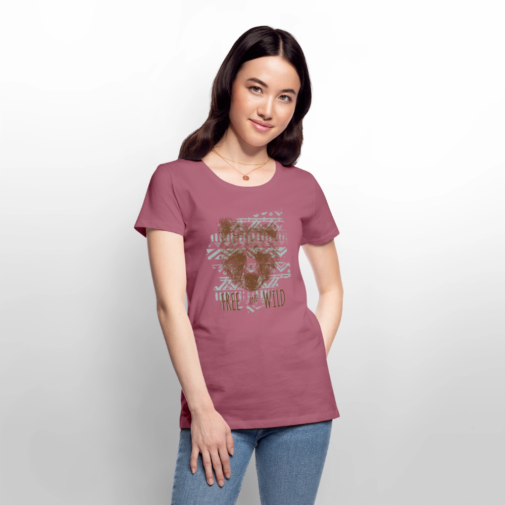 Vrouwen Premium T-shirt - mauve