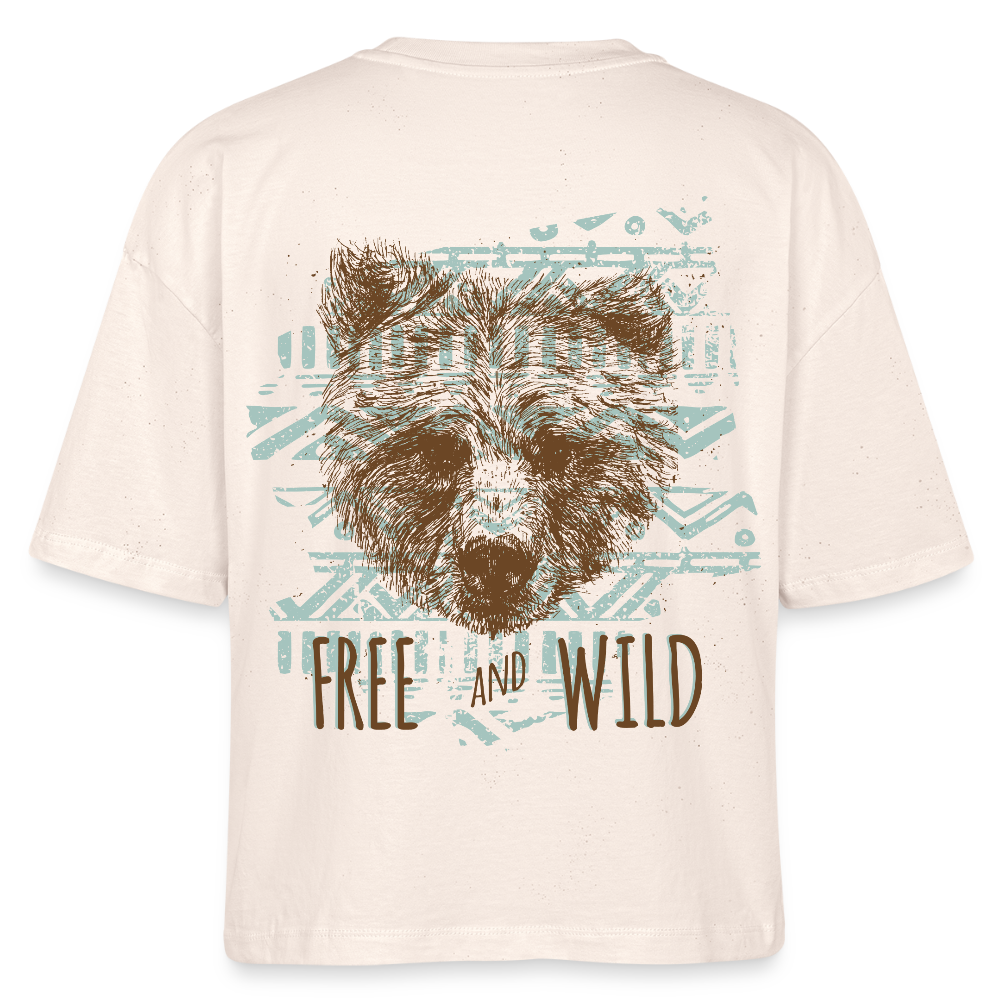 Stanley/Stella Vrouwen Boxy bio-T-shirt Nova - witgrijs