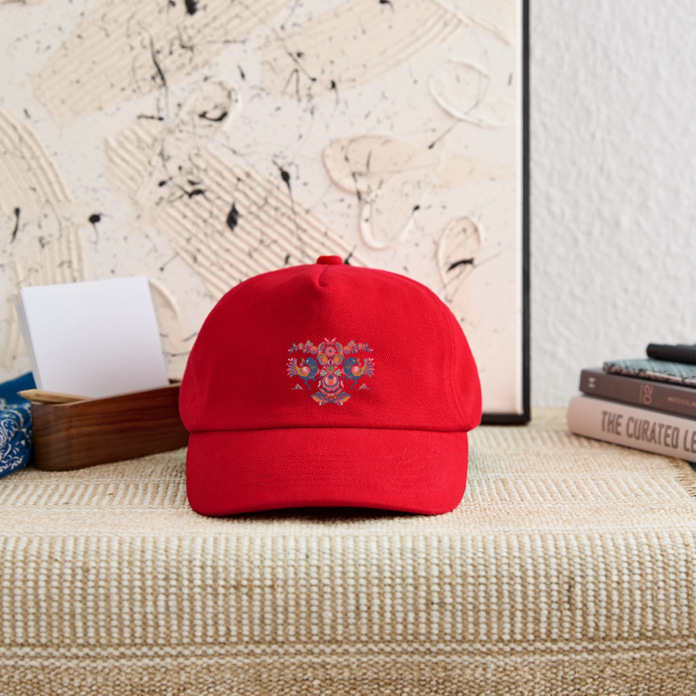 Kinder basecap - rood