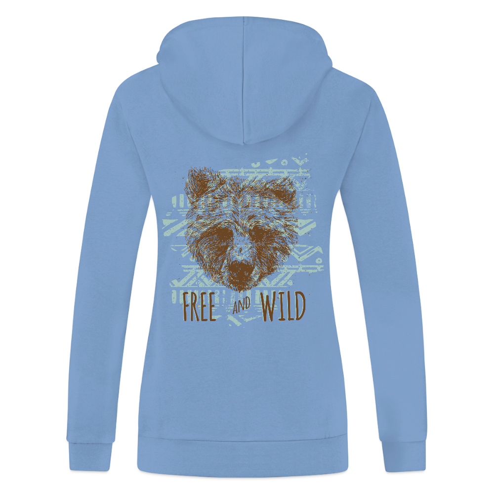JAKO Vrouwen ziphoodie Organic - sky