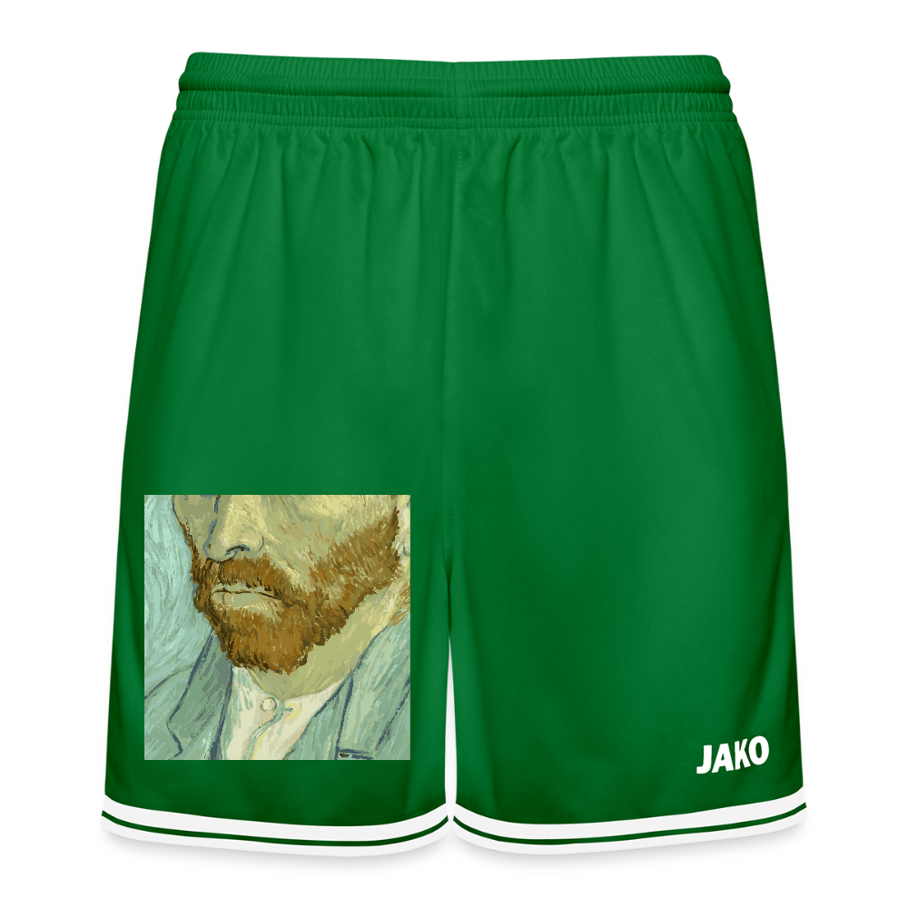 JAKO basketbalshort Center 2.0 - groen/wit