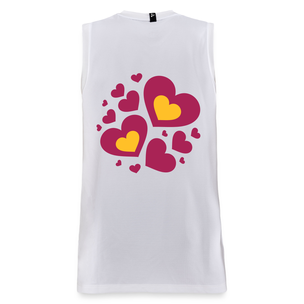 CRAFT Progress kinder-basketbalshirt - wit