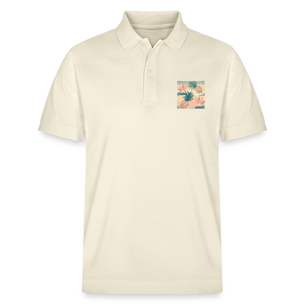 Stanley/Stella uniseks bio poloshirt PREPSTER - witgrijs