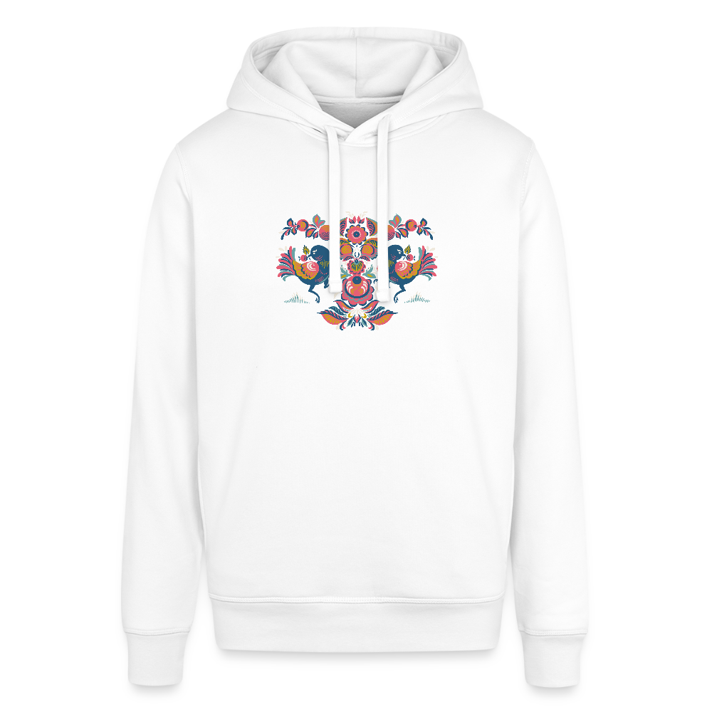 Uniseks bio-hoodie van Stanley & Stella - wit