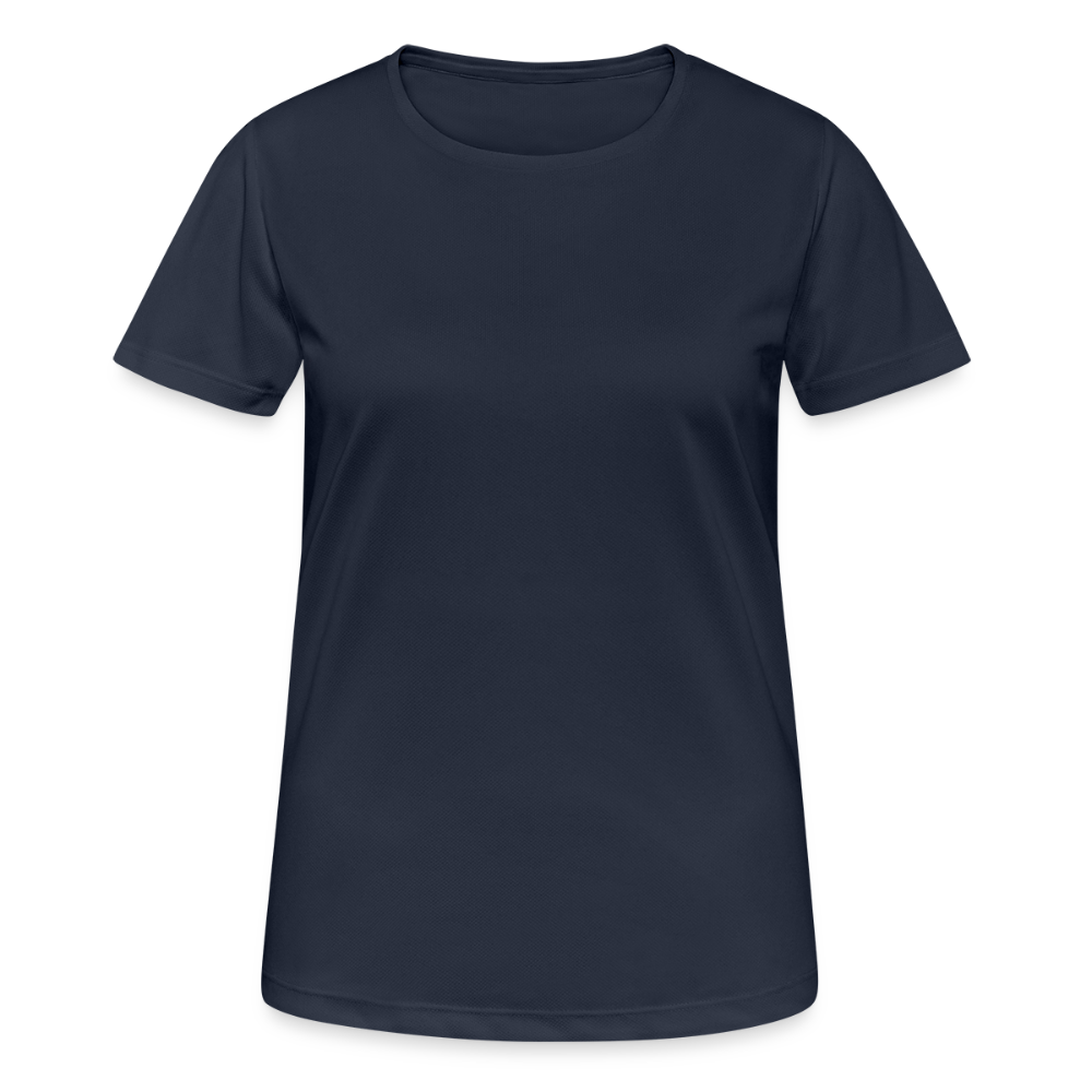 Vrouwen T-shirt ademend actief - donkernavy
