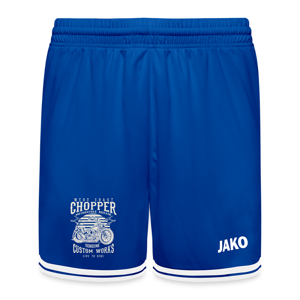 JAKO Kinderbasketbalshort Center 2.0 - royal/wit