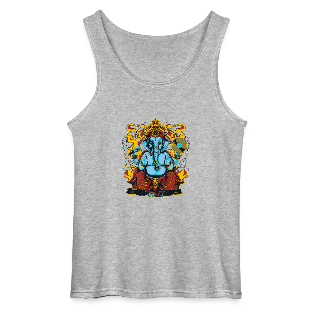 Gildan mannen tanktop - grijs gemêleerd