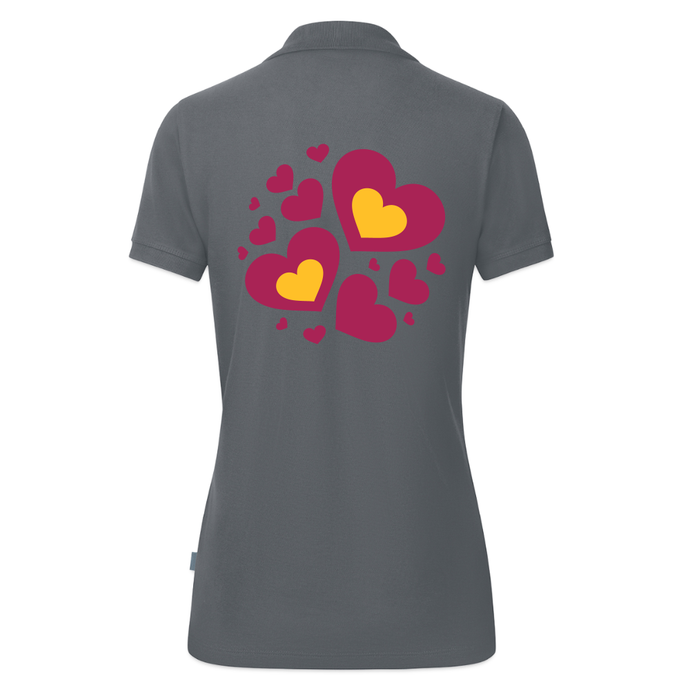 JAKO Vrouwen polo Organic - grijs