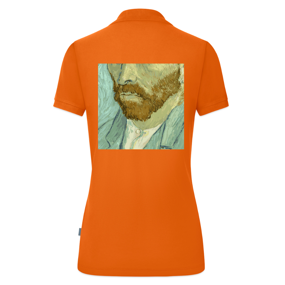 JAKO Vrouwen polo Organic - neonoranje