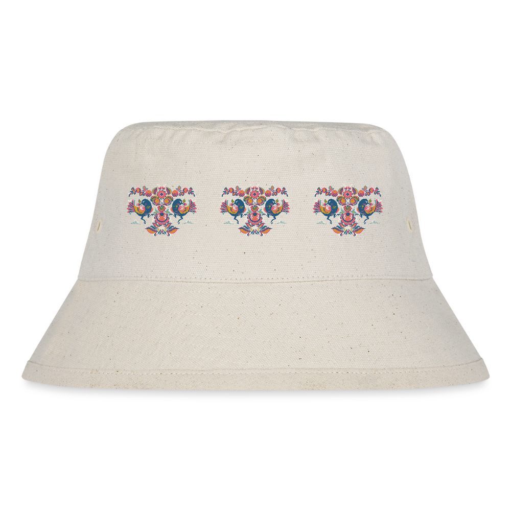 Stanley/Stella gerecyclede bucket hat - natuurwit