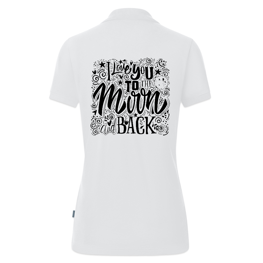 JAKO Vrouwen polo Organic - wit
