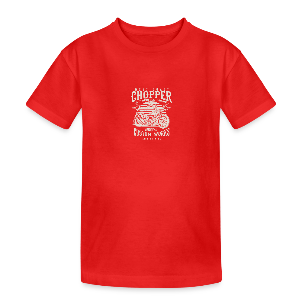 Kinderen Heavy Cotton T-shirt - rood