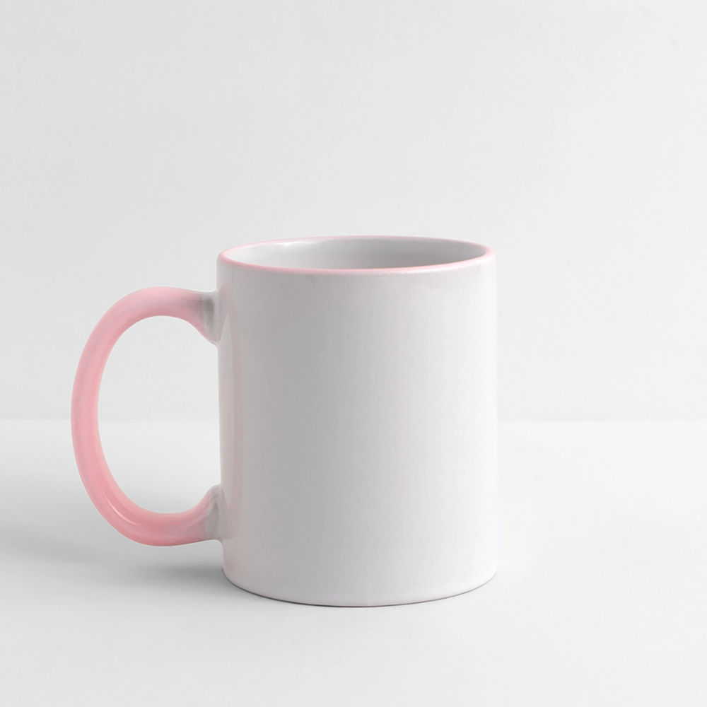 Panoramamok - wit/roze