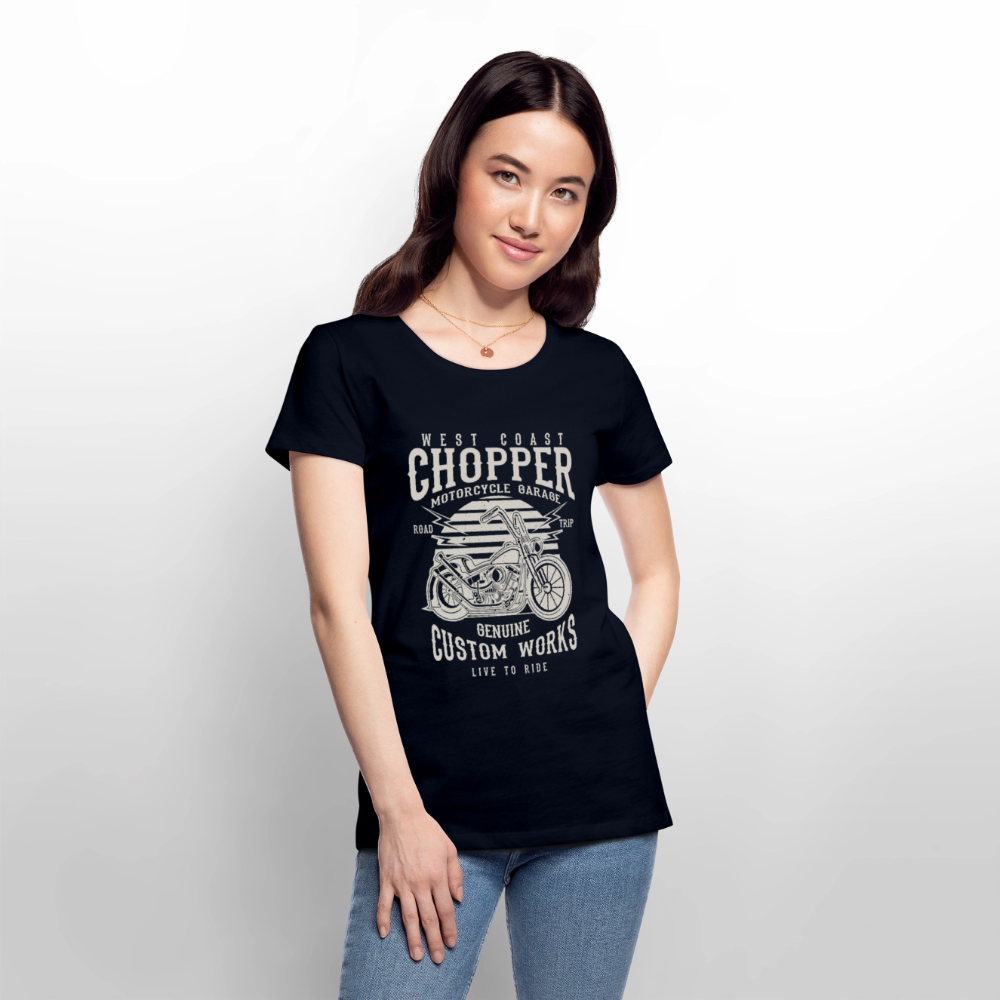 Vrouwen Premium T-shirt - navy