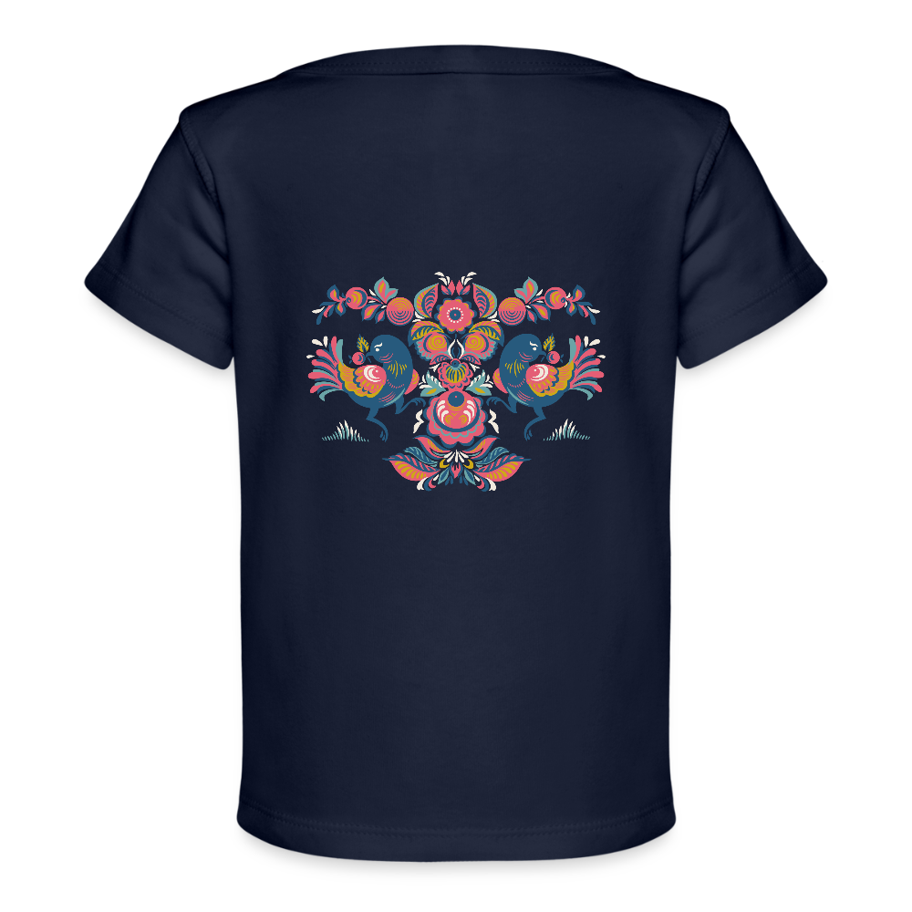 Baby bio-T-shirt - dark navy
