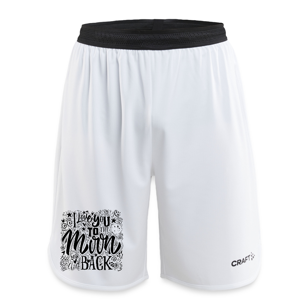CRAFT Progress mannen basketbalshorts - wit