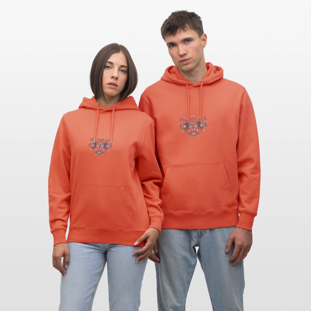 Stanley/Stella Uniseks bio-hoodie CRUISER - lichtrood