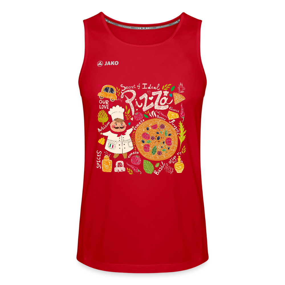 JAKO Mannen tanktop Run 2.0 - rood