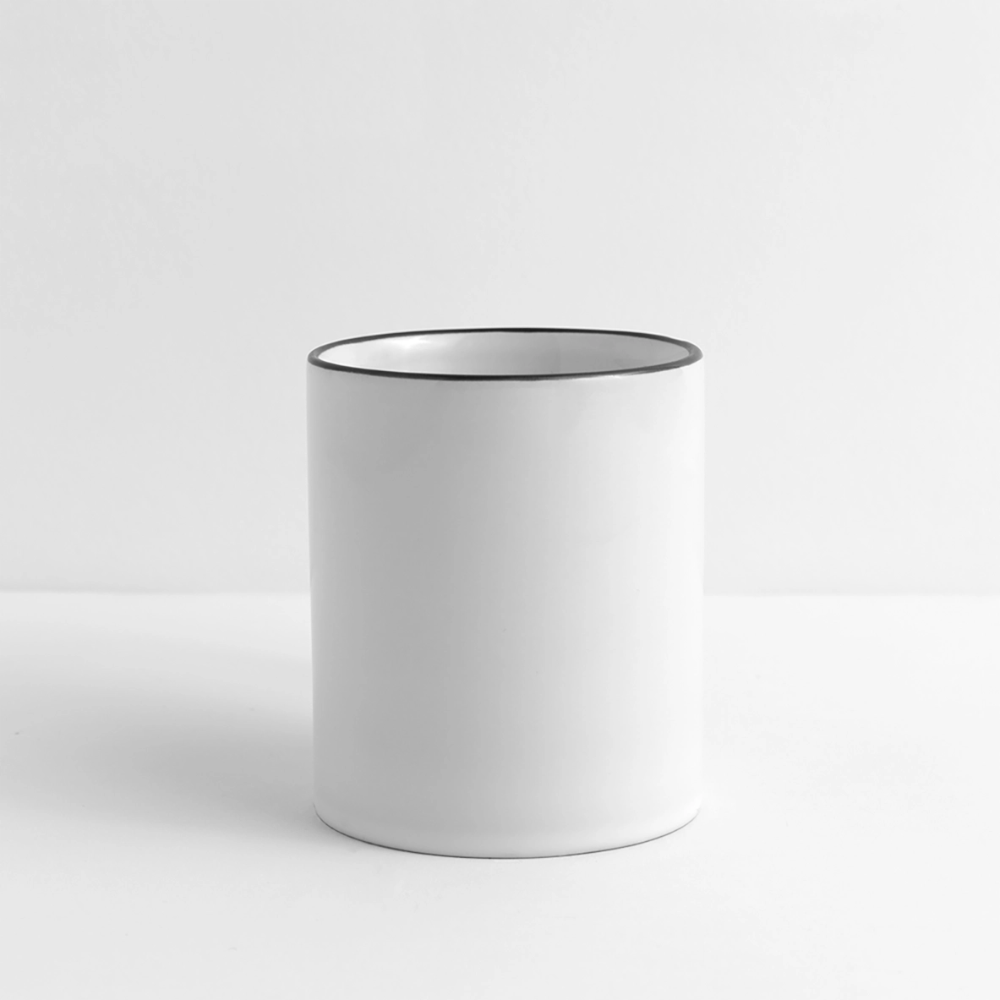 Panoramamok - wit/zwart