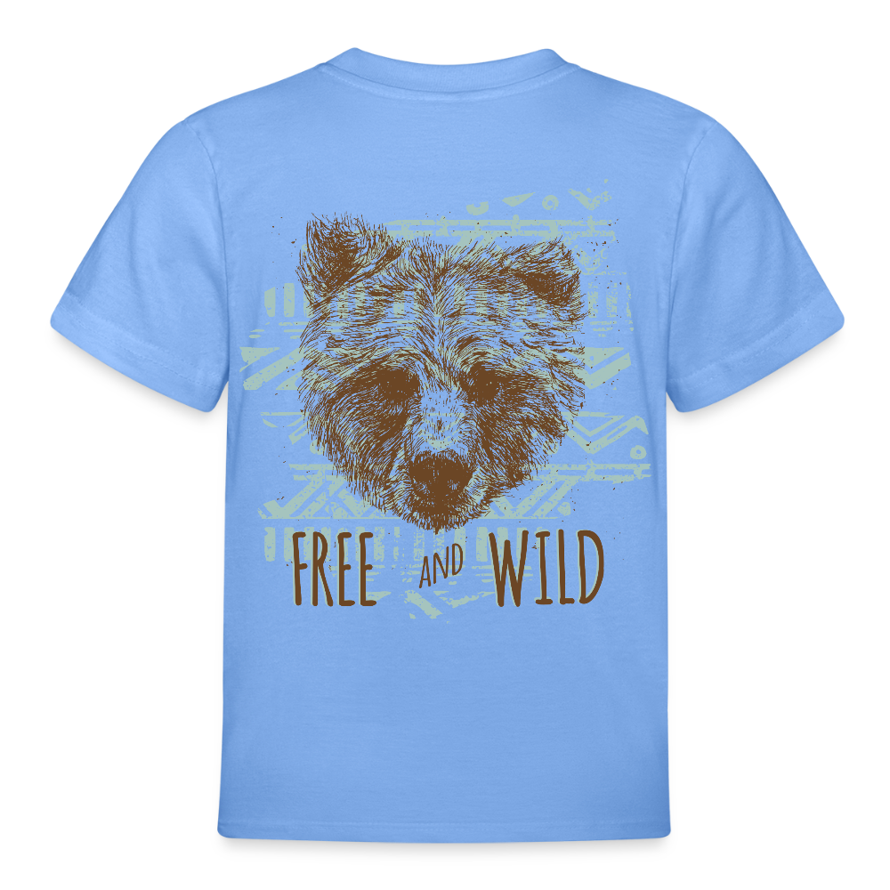 Teenager T-shirt - hemelsblauw