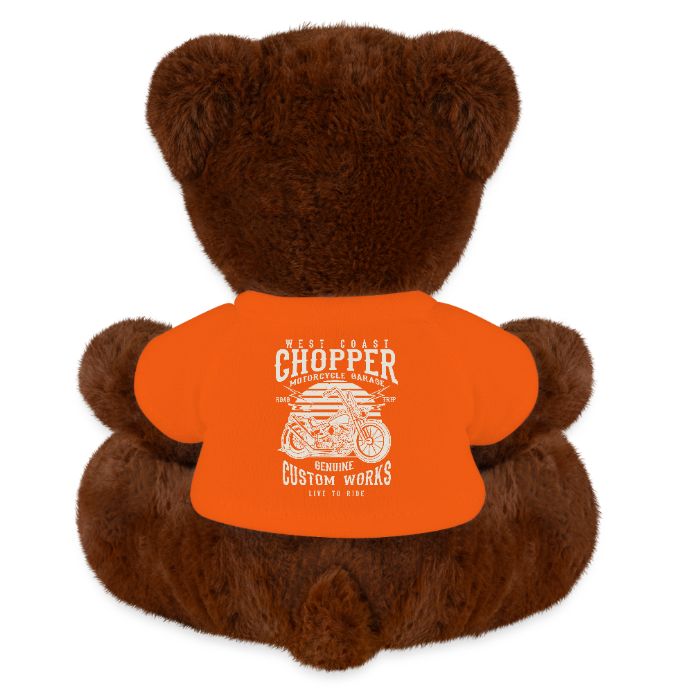 MiniFeet® RecycelBär® bruin - goudoranje