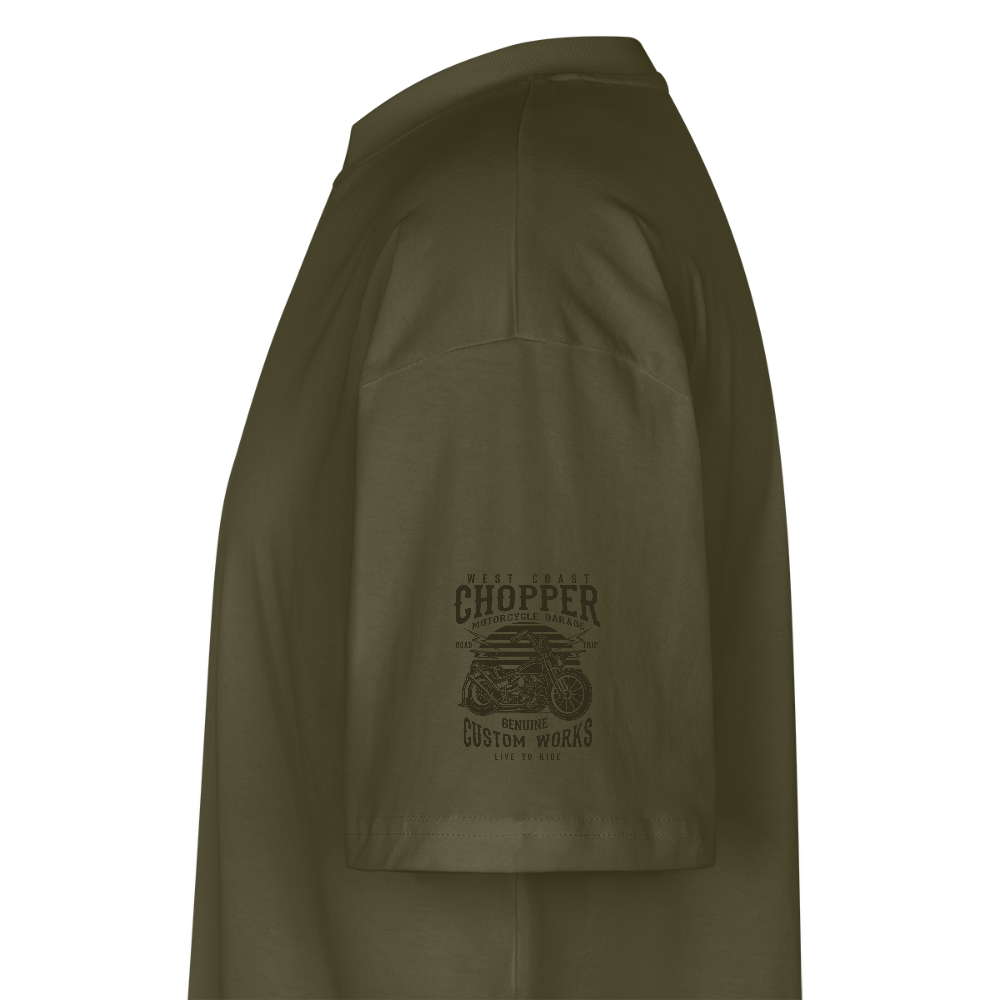 Stanley/Stella Uniseks oversized bio T-shirt Blaster - kaki