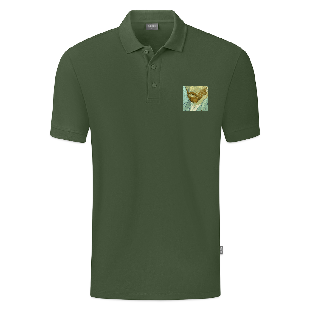 JAKO Mannen Polo Organic - dennengroen