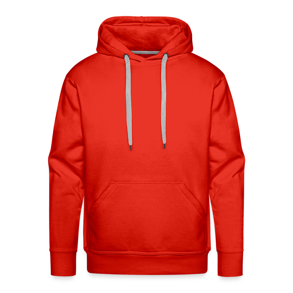Mannen Premium hoodie - rood