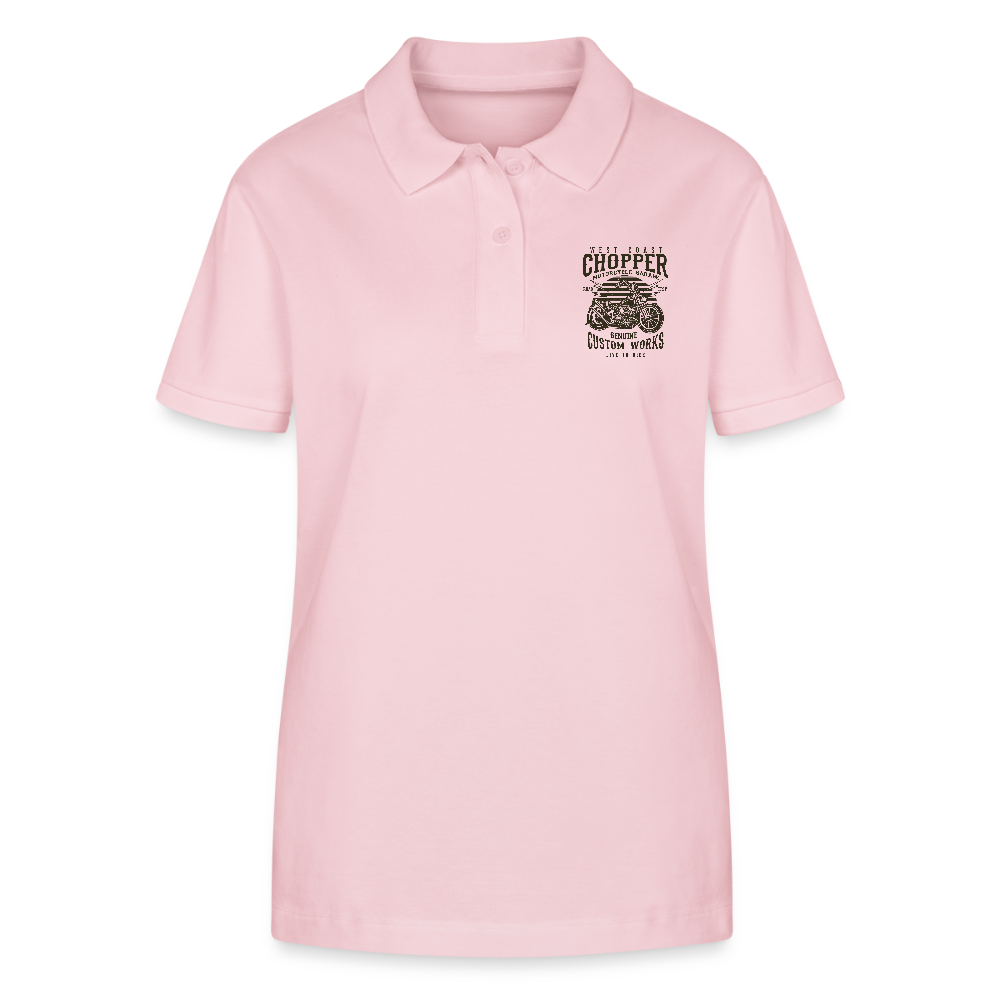 Stanley/Stella Vrouwen bio poloshirt ELLISER - lichtroze
