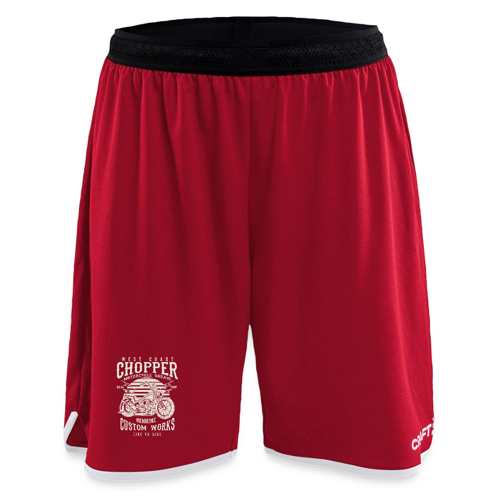 CRAFT Progress vrouwen basketbalshorts - donkerrood