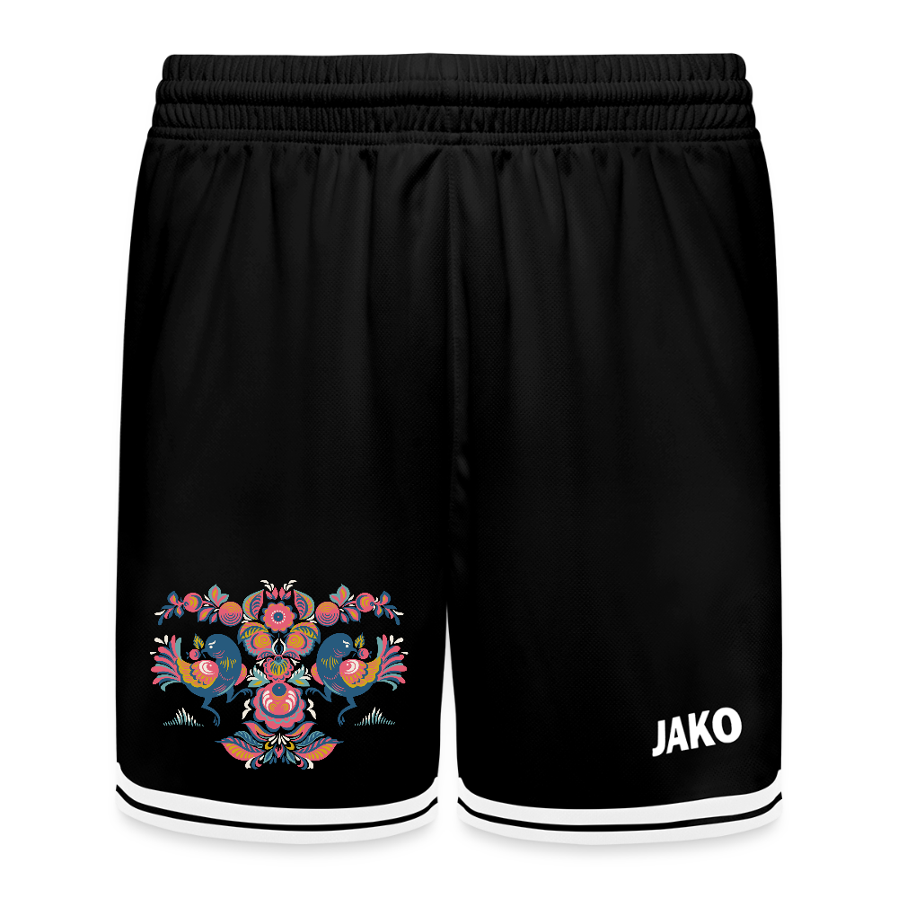 JAKO Kinderbasketbalshort Center 2.0 - zwart/wit